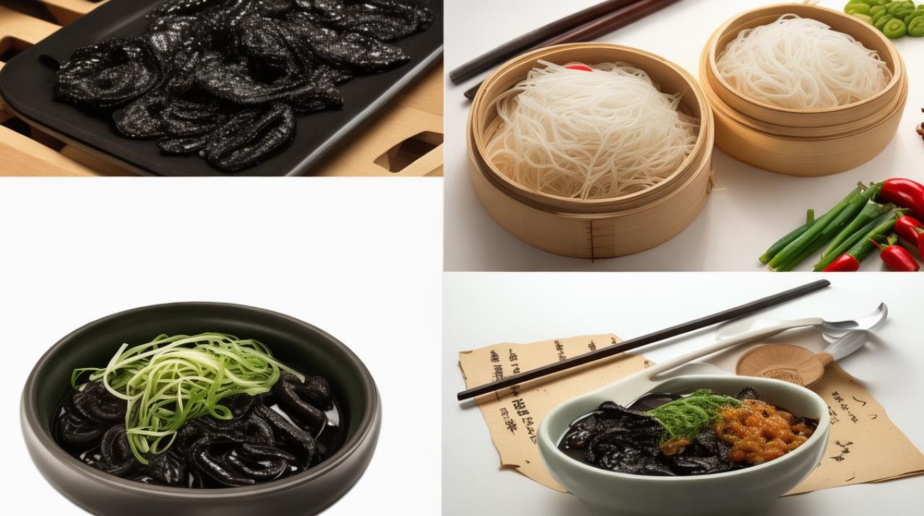 木耳粉丝凉菜怎么做