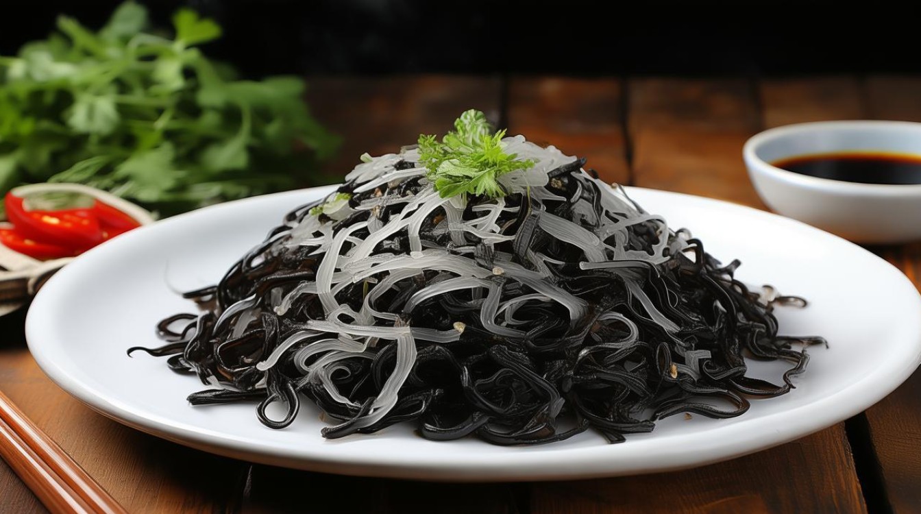 木耳粉丝凉菜怎么做