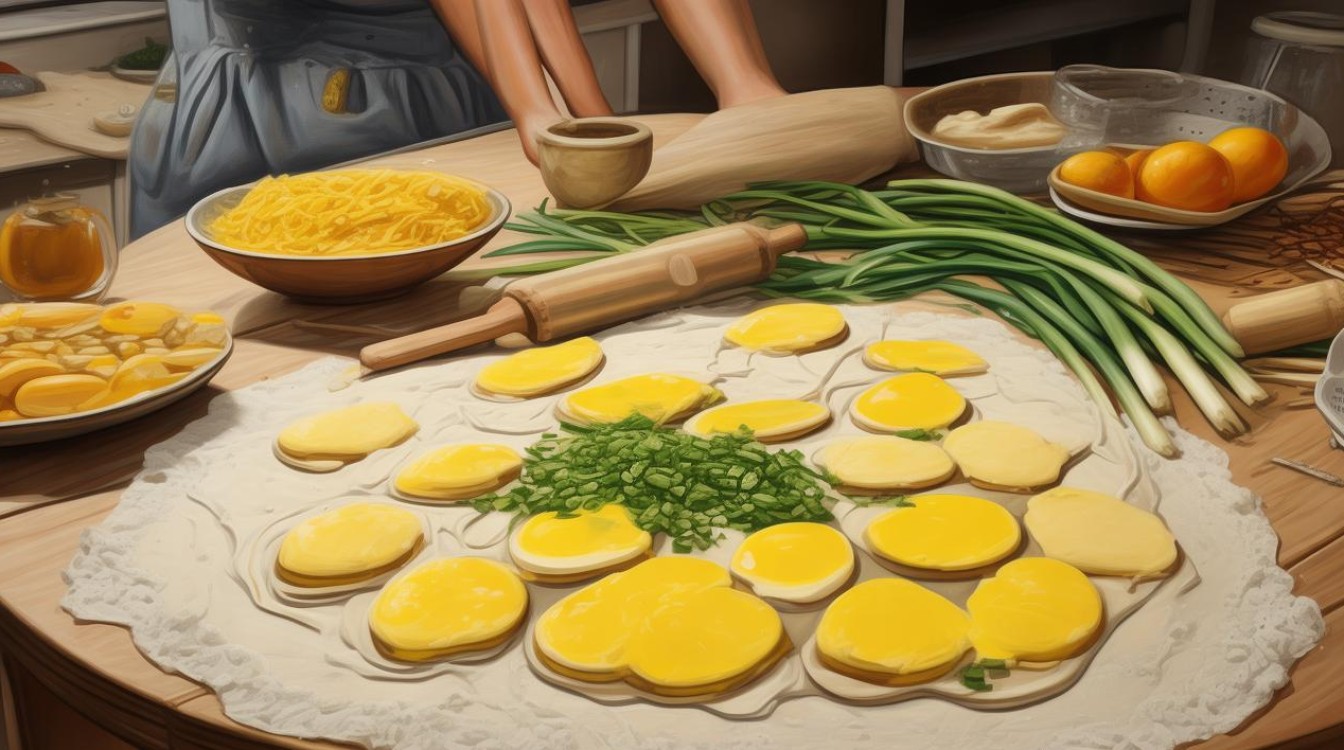 鸡蛋韭菜饼怎么做