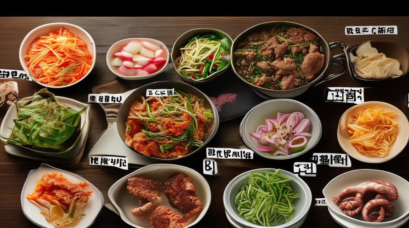 韩餐小菜哪些