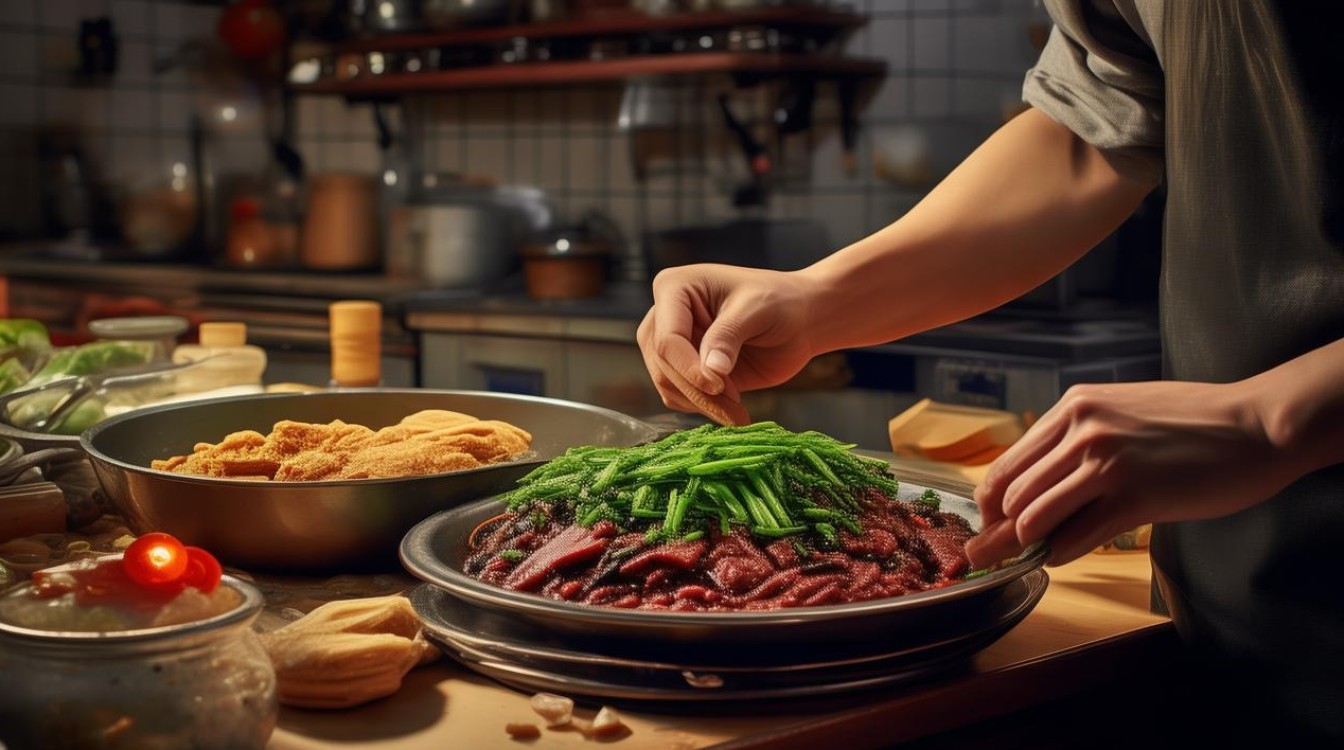 牛肉豇豆咸菜怎么做