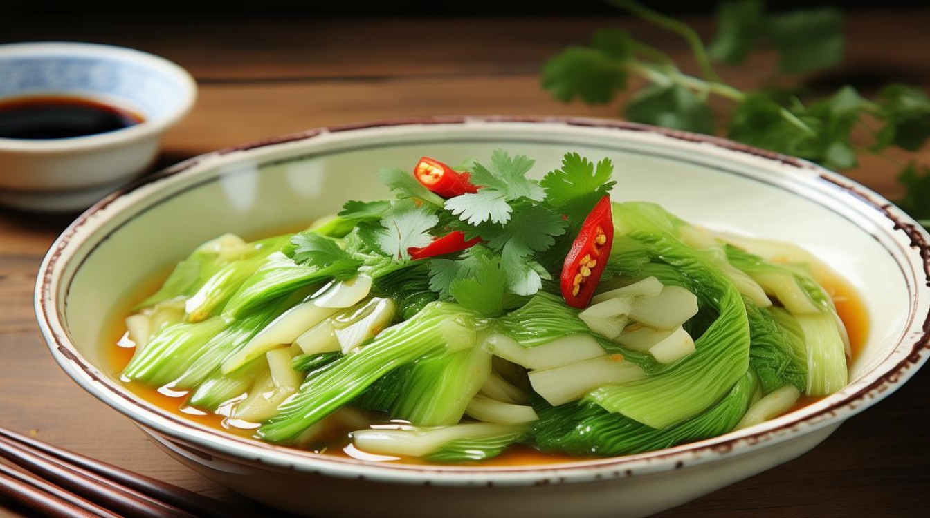 凉拌园白菜怎么做
