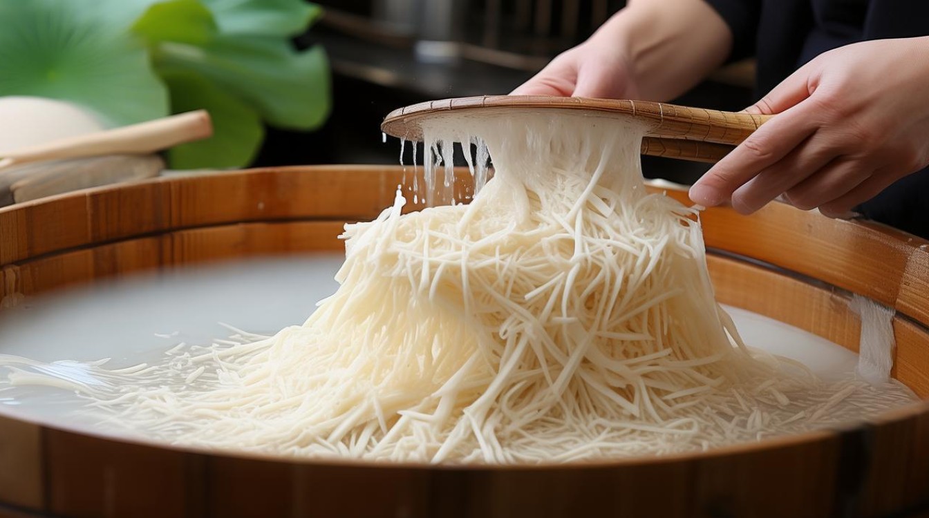 藕粉是怎么做的