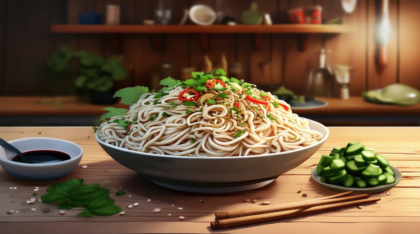 普通面条怎么做凉面