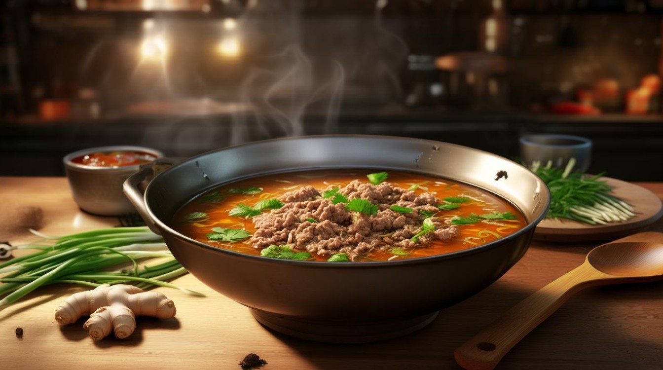 牛肉糁汤怎么做