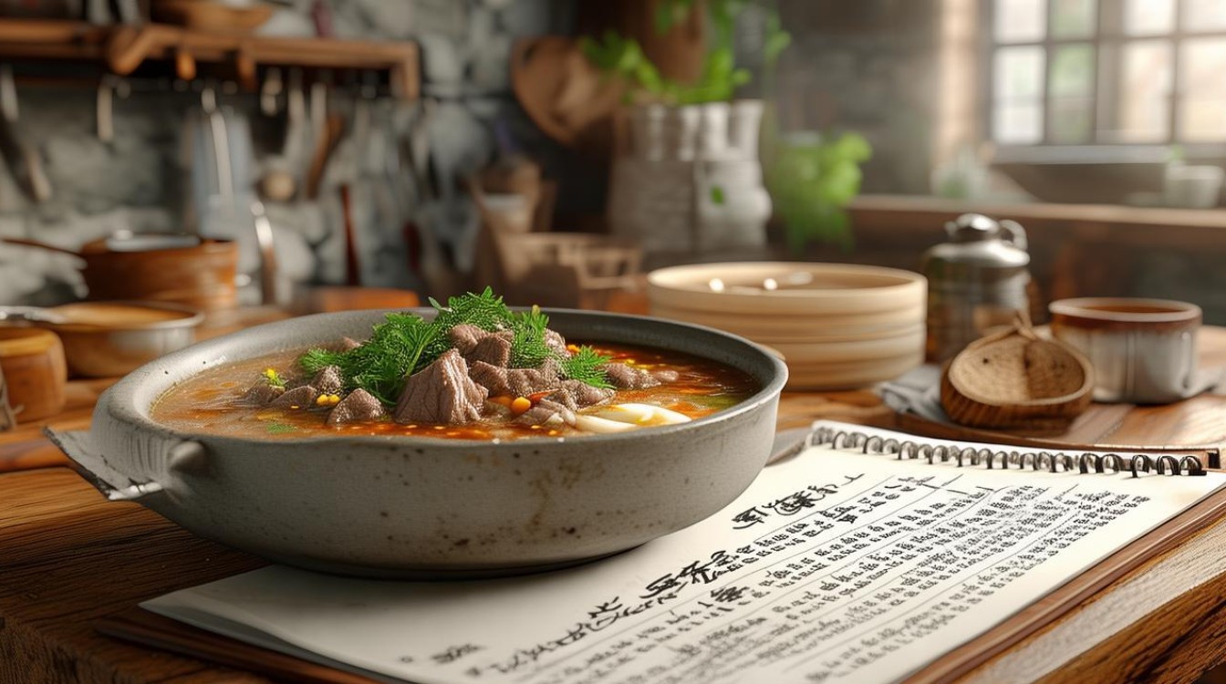 牛肉糁汤怎么做