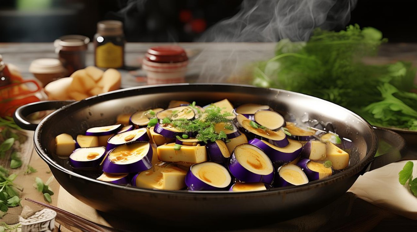 清炖茄子豆腐怎么做