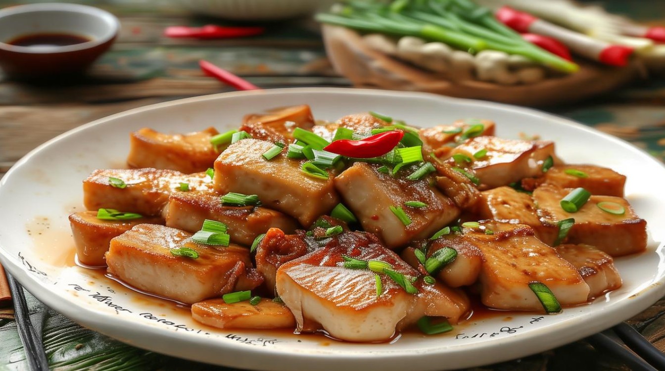 家常魔芋炒肉