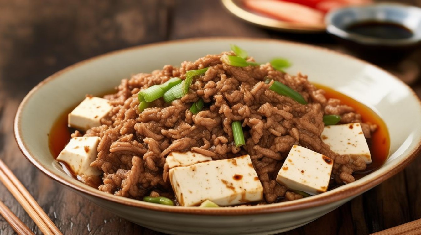肉末豆腐家常做法