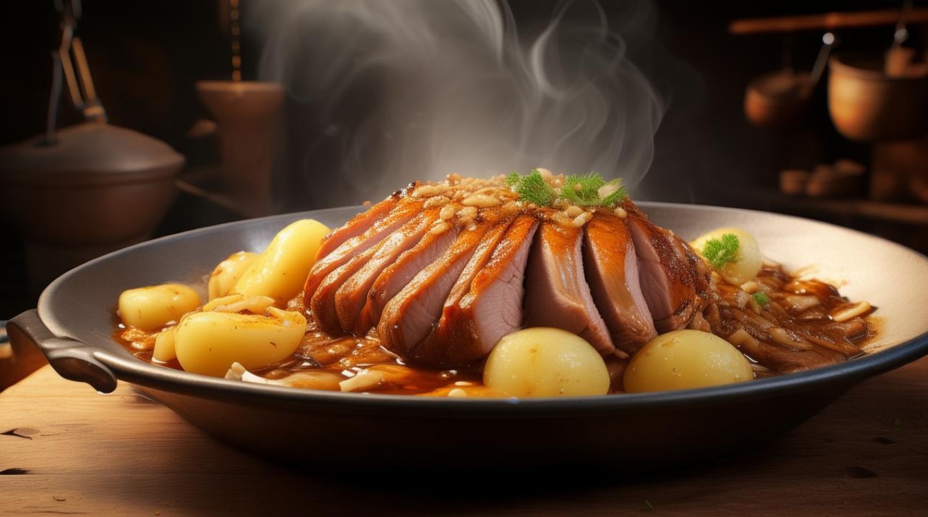鸭肉闷土豆怎么做