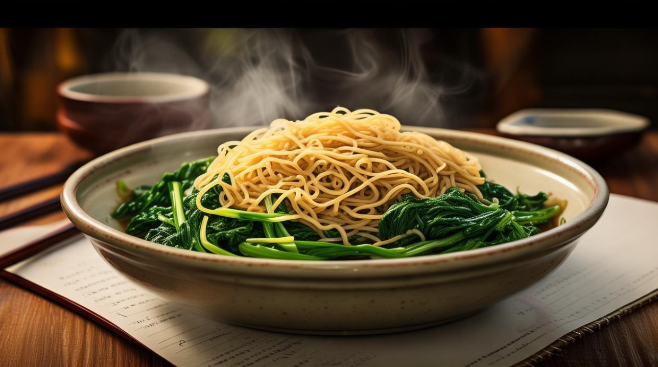 菠菜炒粉丝怎么做