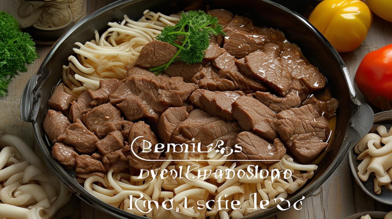 牛肉金针菇的家常做法