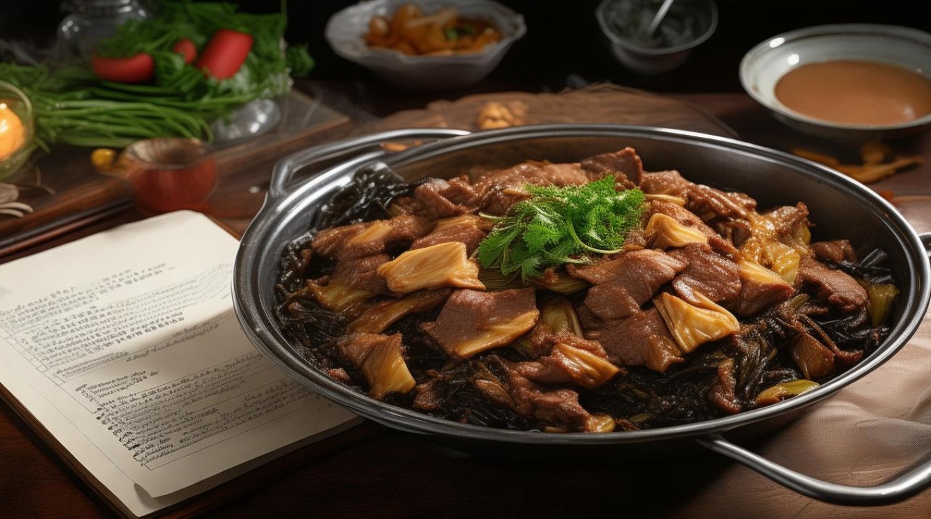 牛肉烧咸菜怎么做