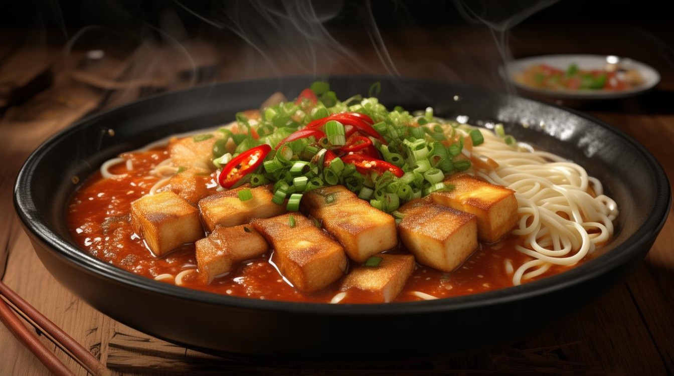 家常豆腐炸酱面