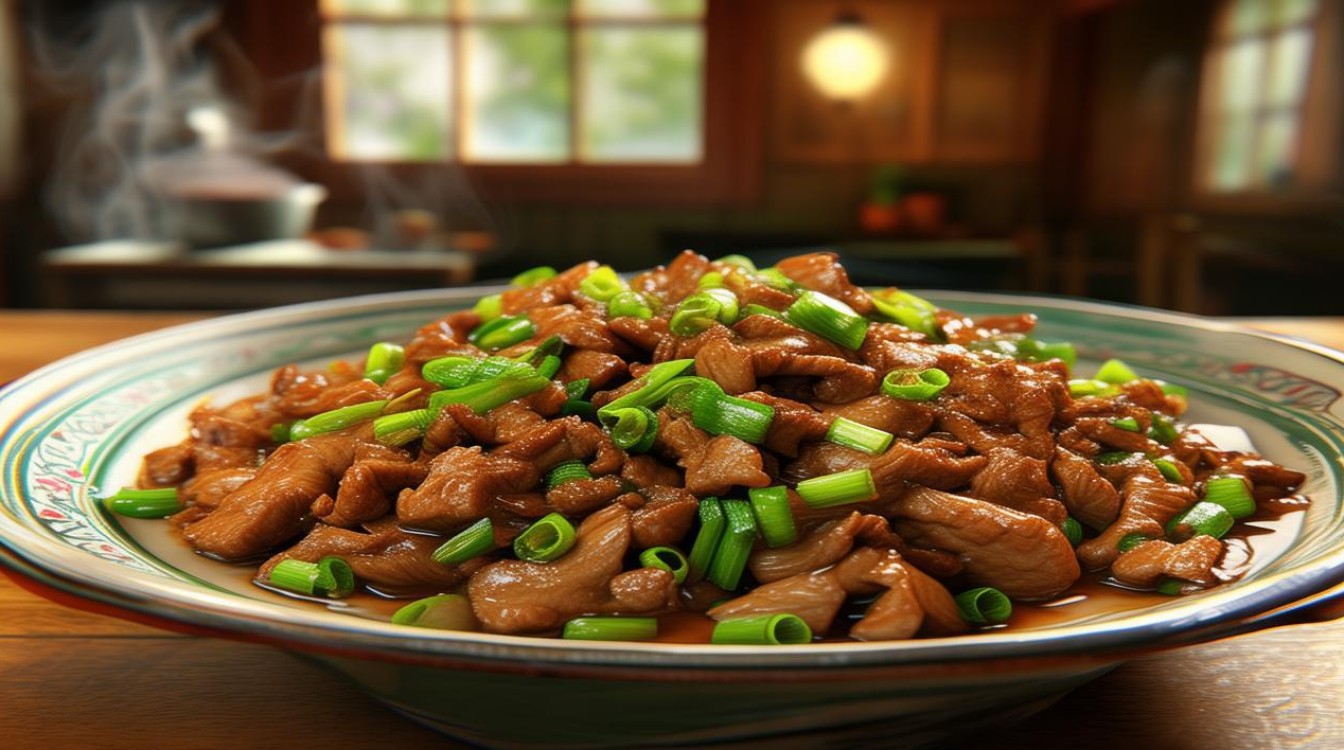 蒜苔肉丝家常做法