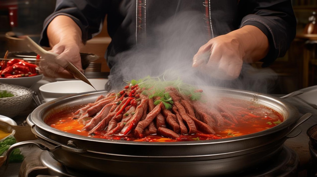火锅麻辣牛肉怎么做