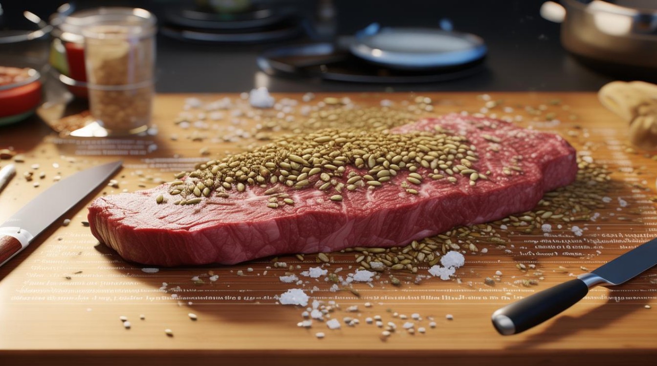 籽盐牛肉怎么做