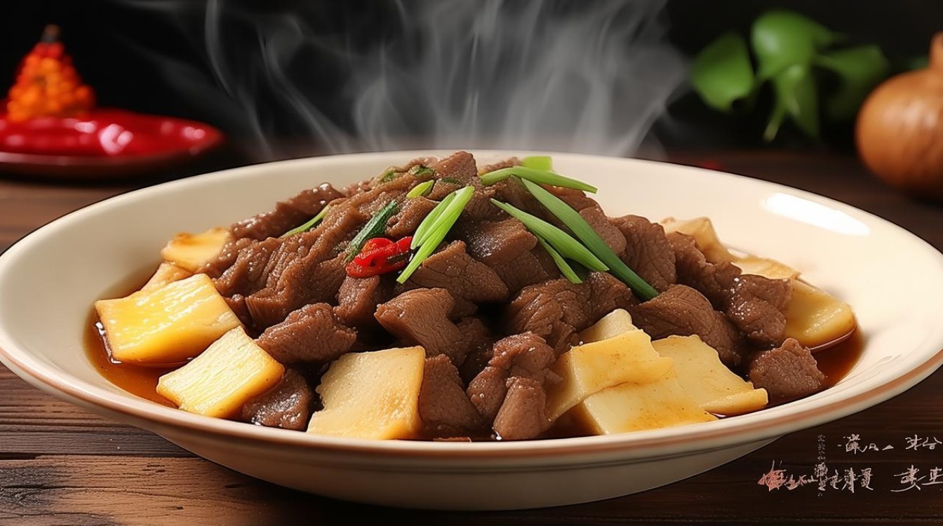 腐竹炖牛肉怎么做