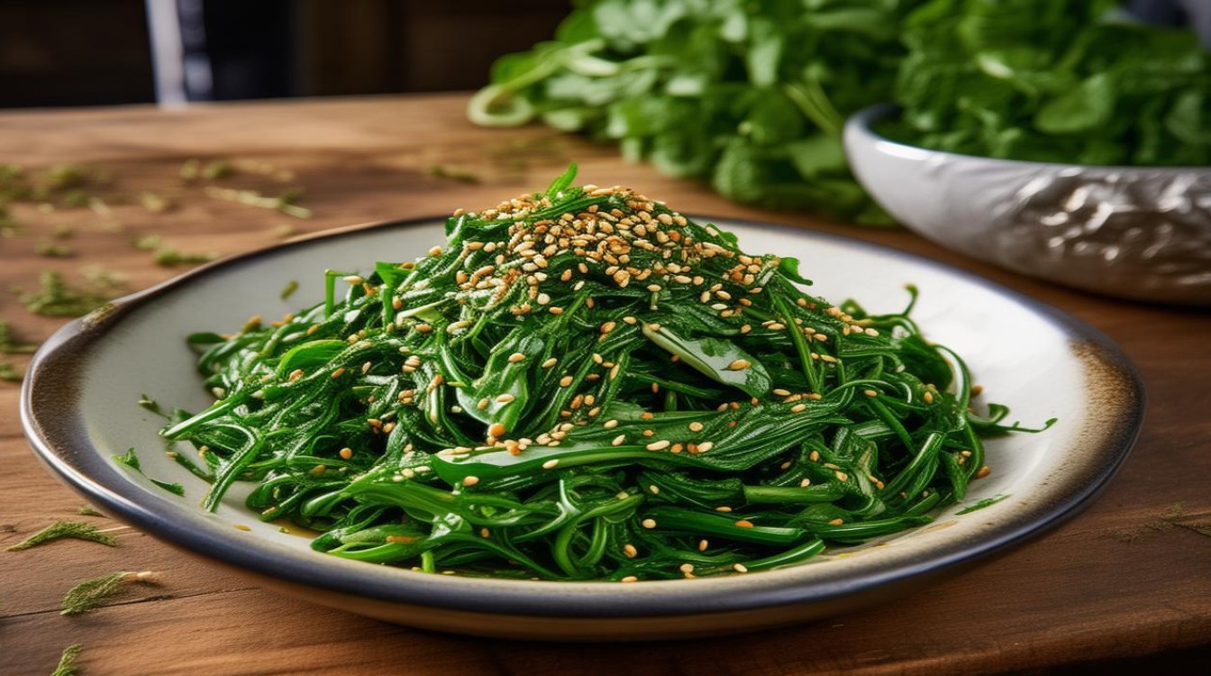 芝麻菜的家常做法