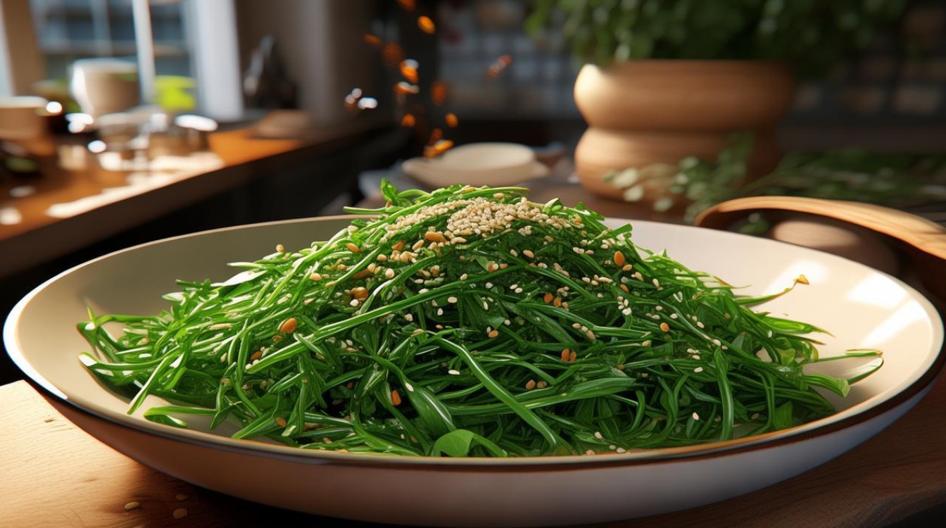 芝麻菜的家常做法
