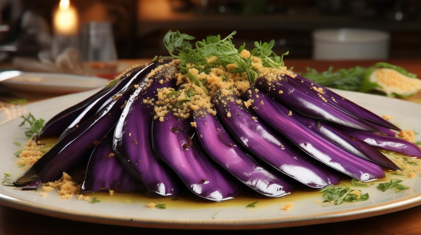 茄子 家常菜图片