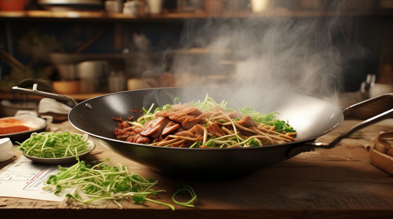 豆芽炒肉家常做法