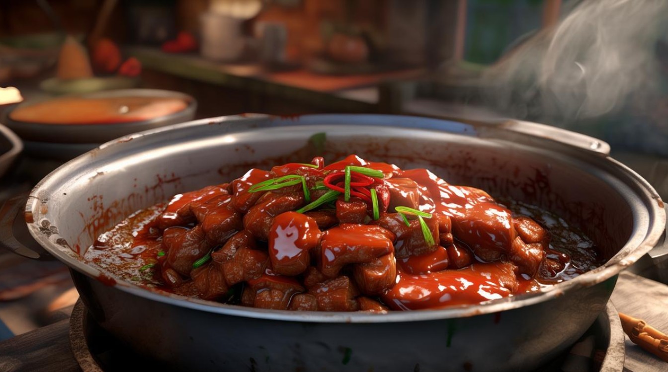 家常红焖肉怎么做