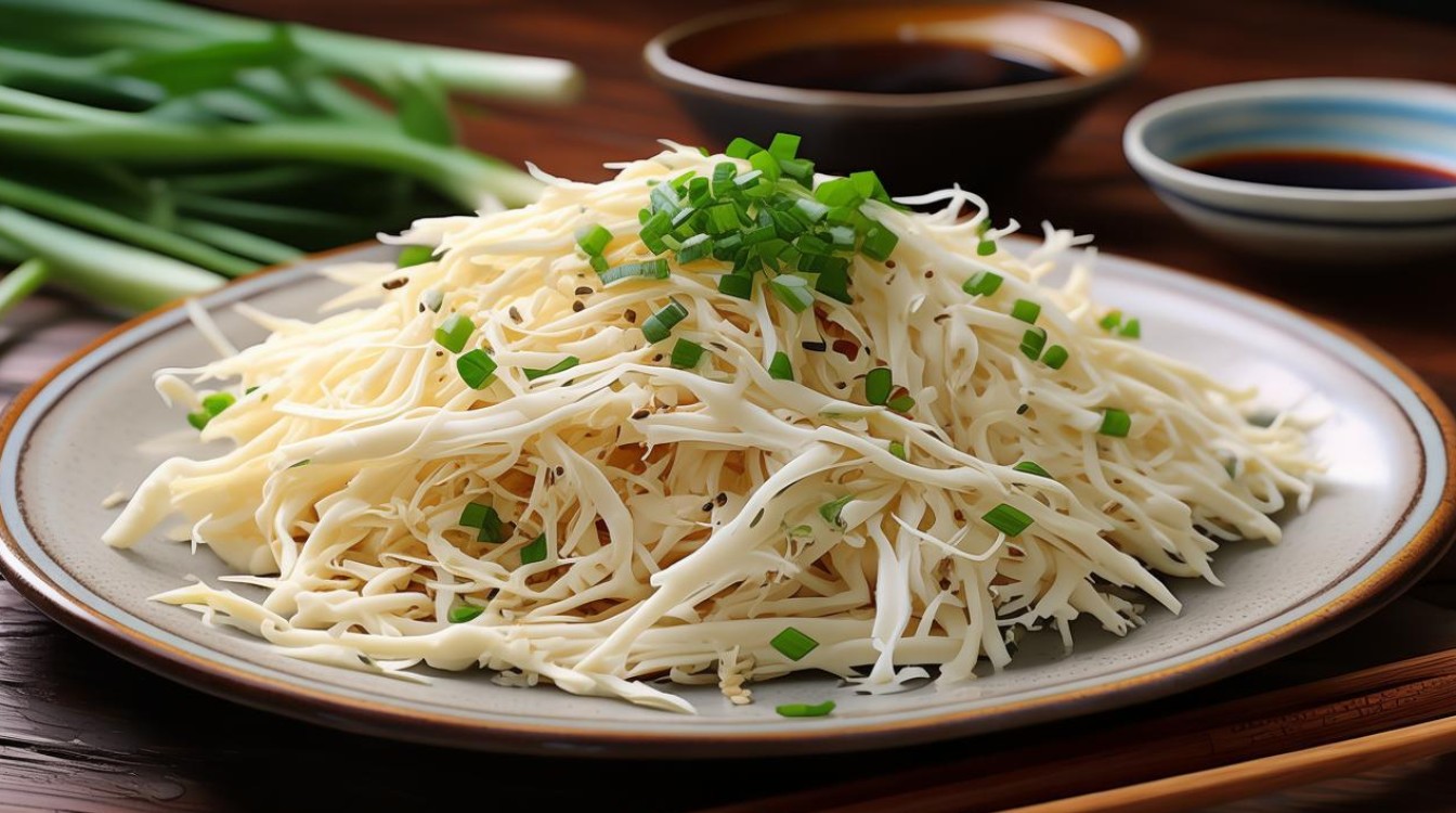 家常凉拌豆腐丝