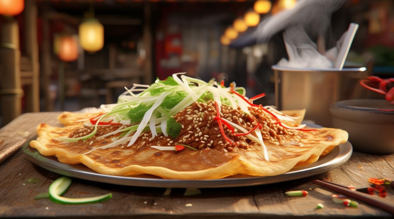 煎饼果子怎么做的