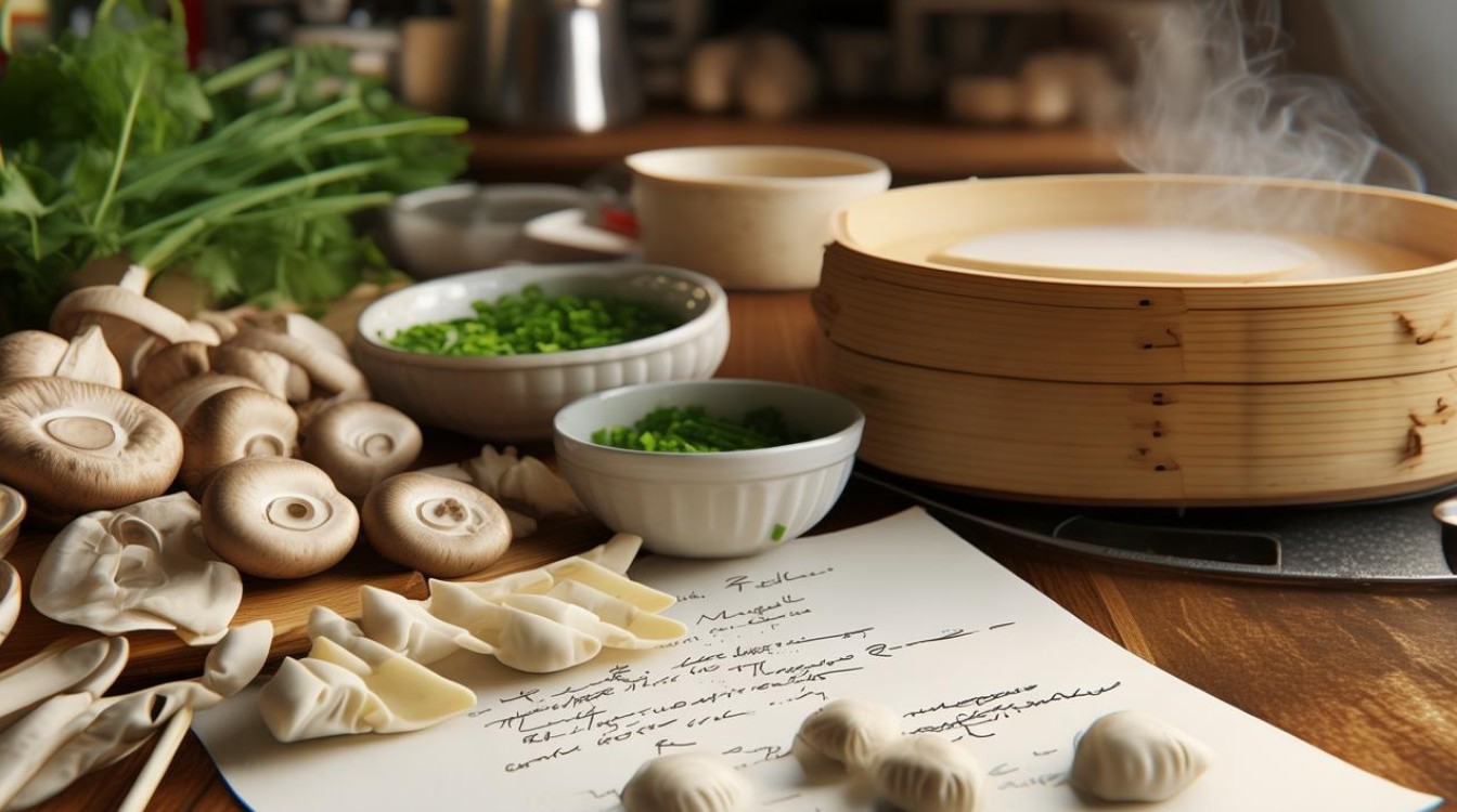 香菇饺子家常做法