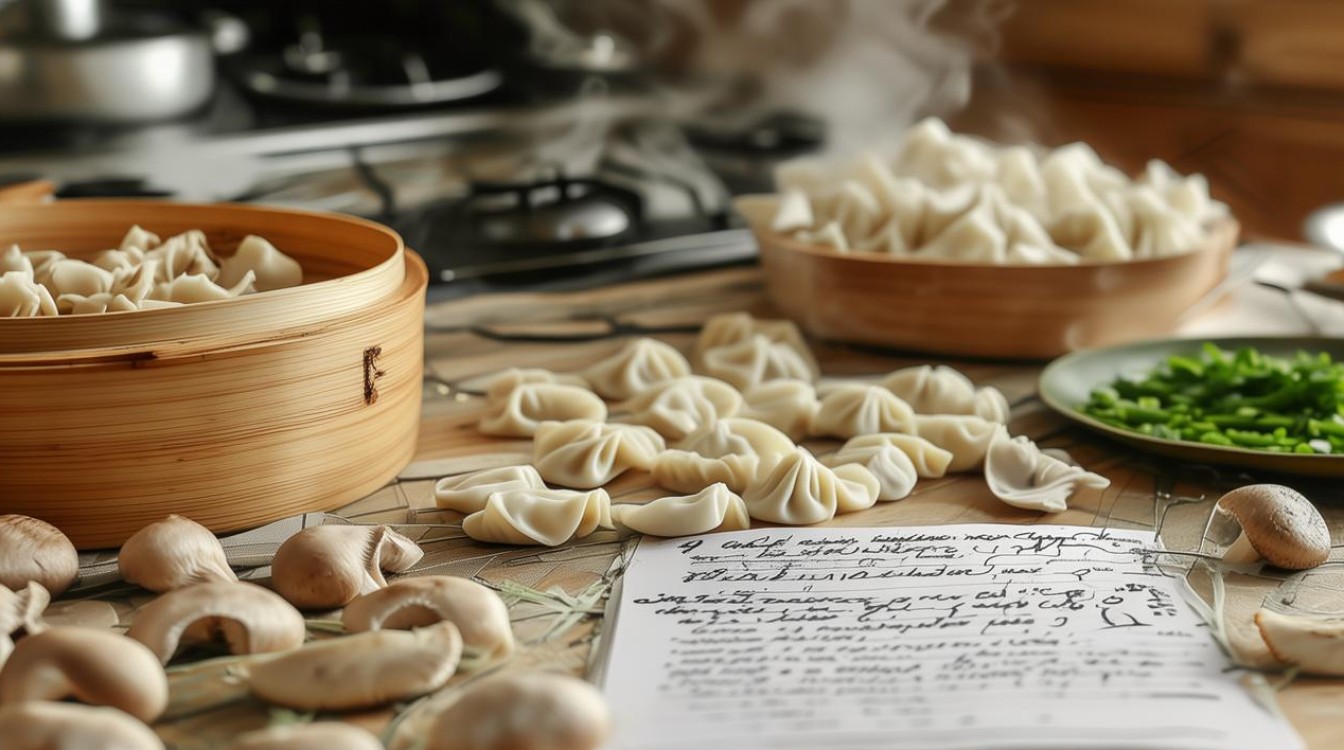 香菇饺子家常做法