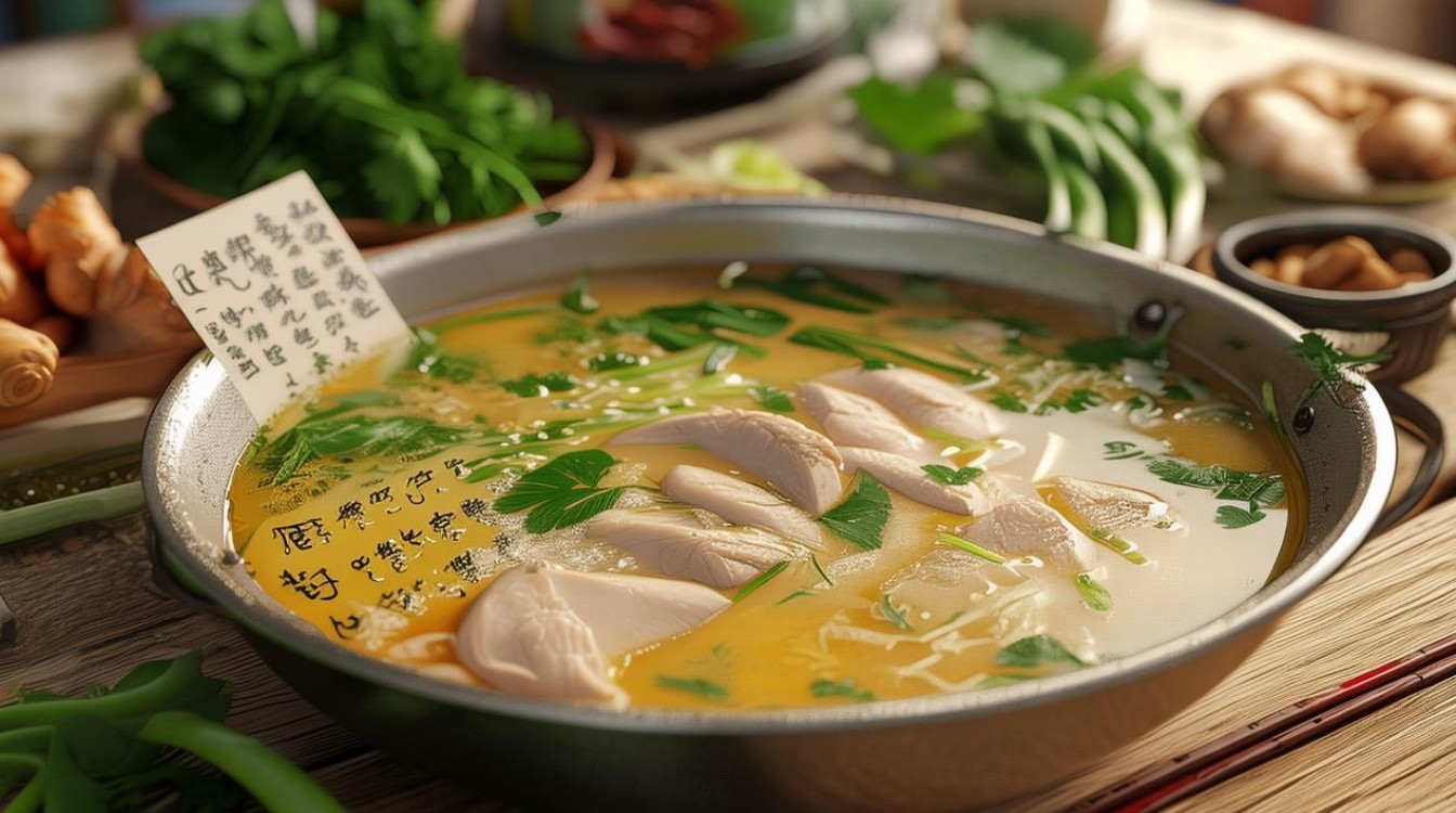 鸡肉清汤火锅怎么做