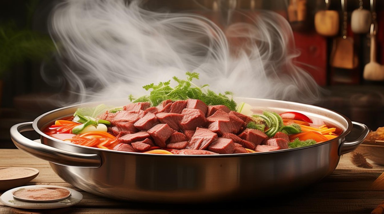 清汤牛肉火锅家常
