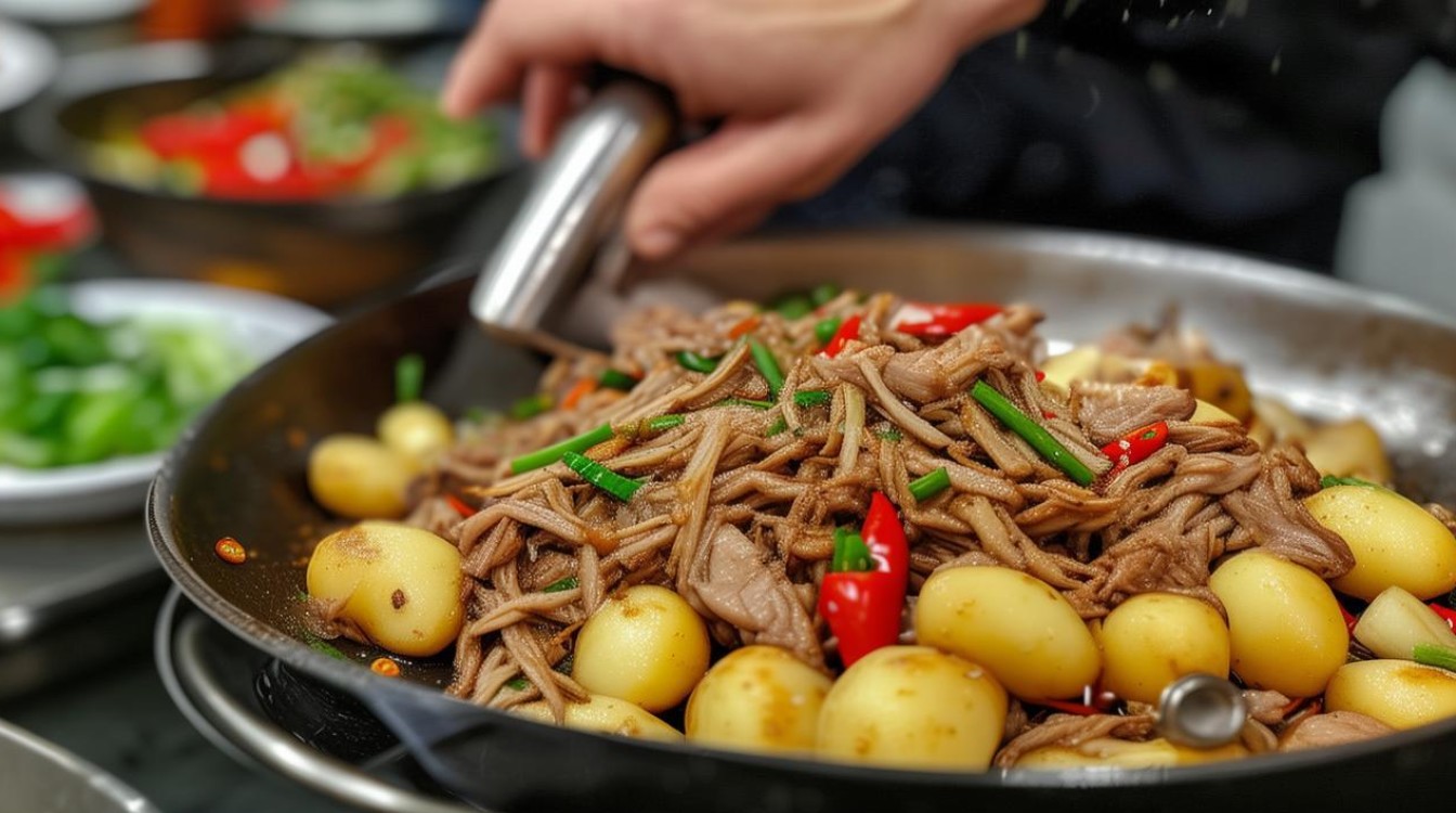 土豆炒肉丝怎么做