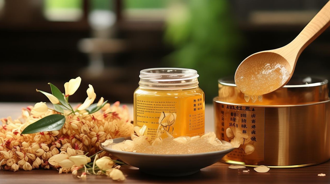 干桂花蜂蜜怎么做