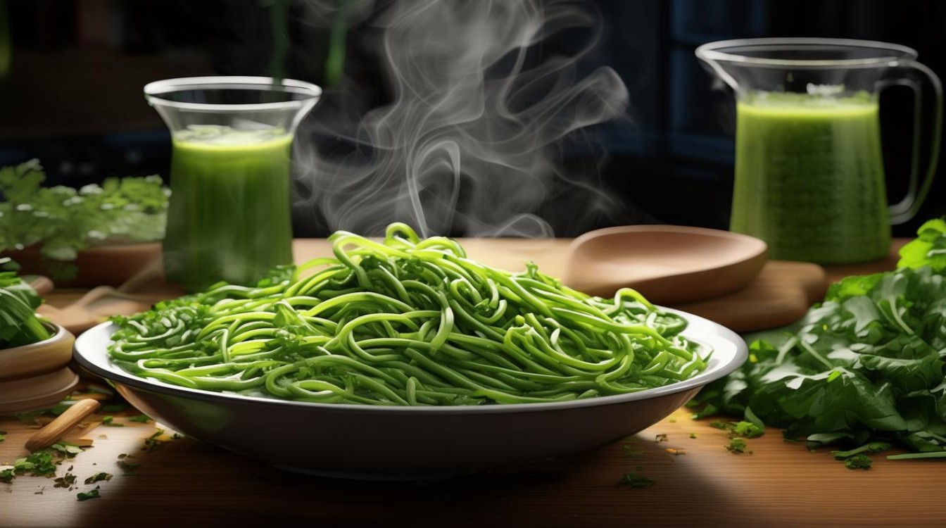 青菜汁面条怎么做