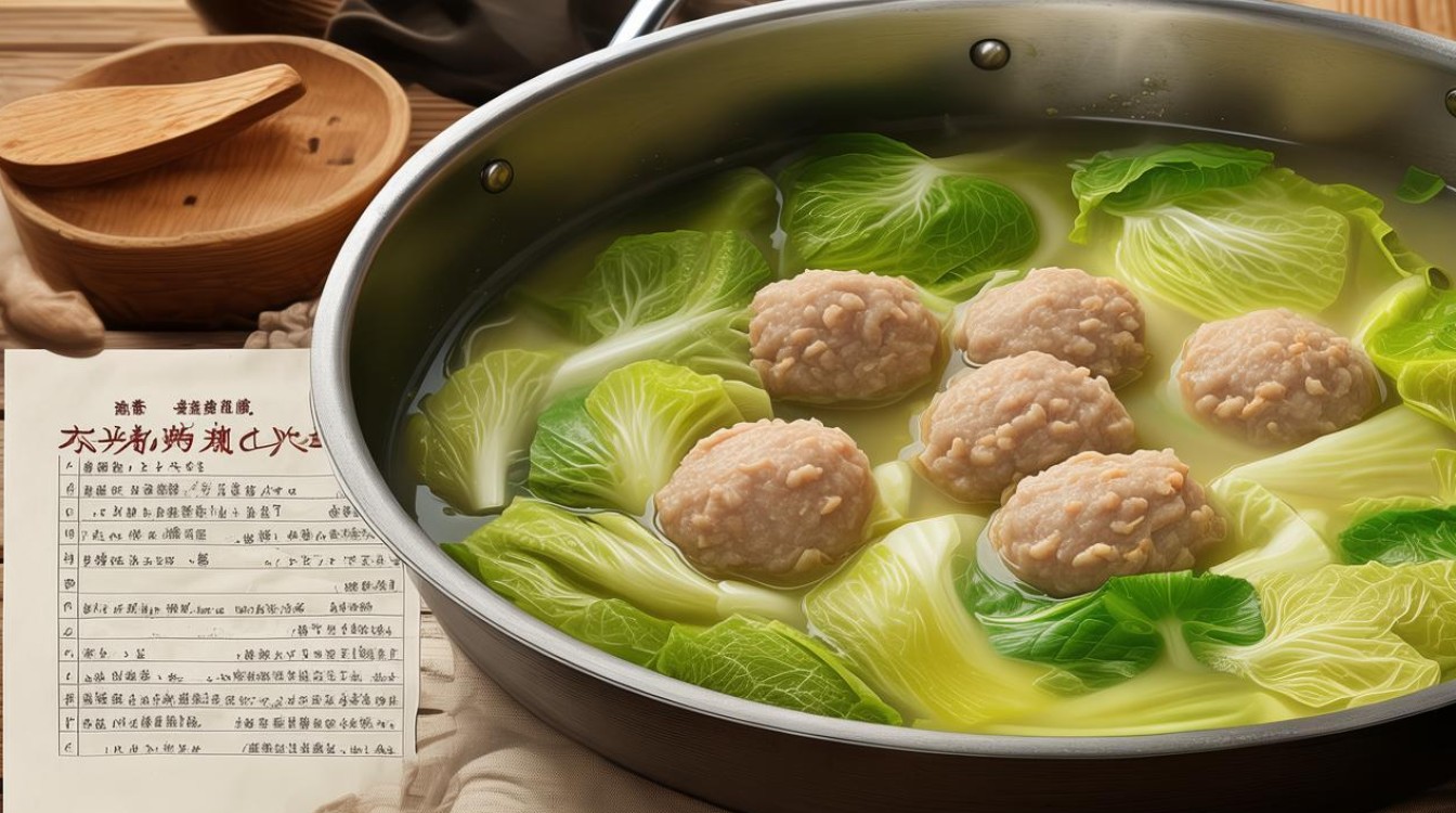 猪肉白菜丸子怎么做