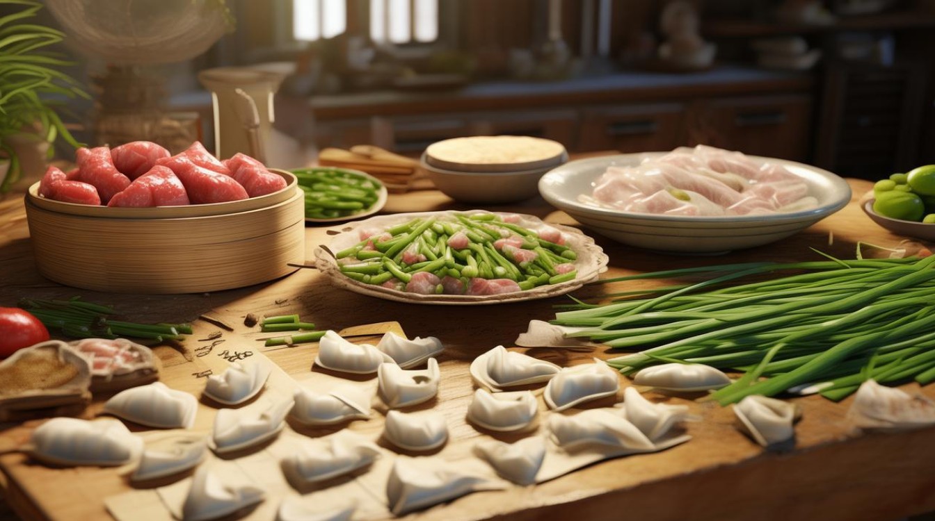 猪肉韭菜饺子怎么做