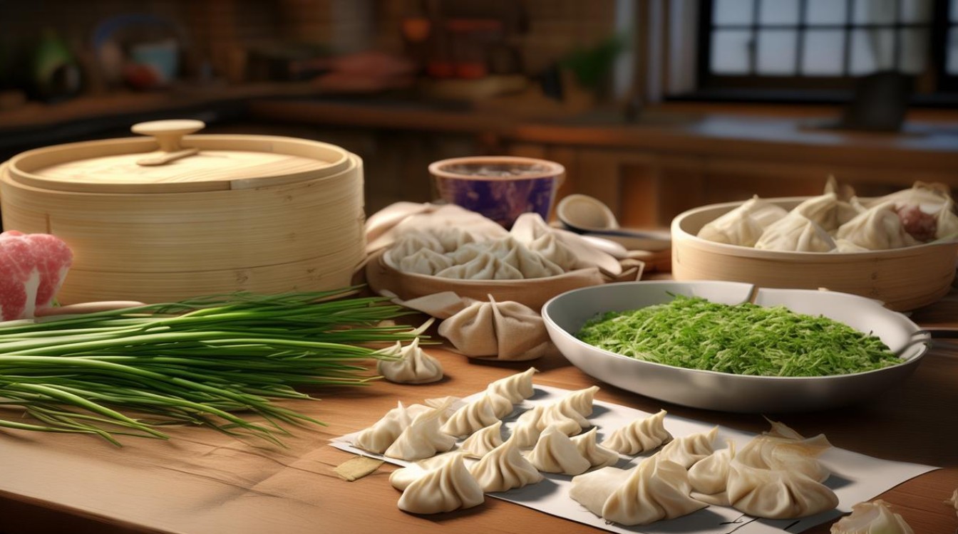猪肉韭菜饺子怎么做