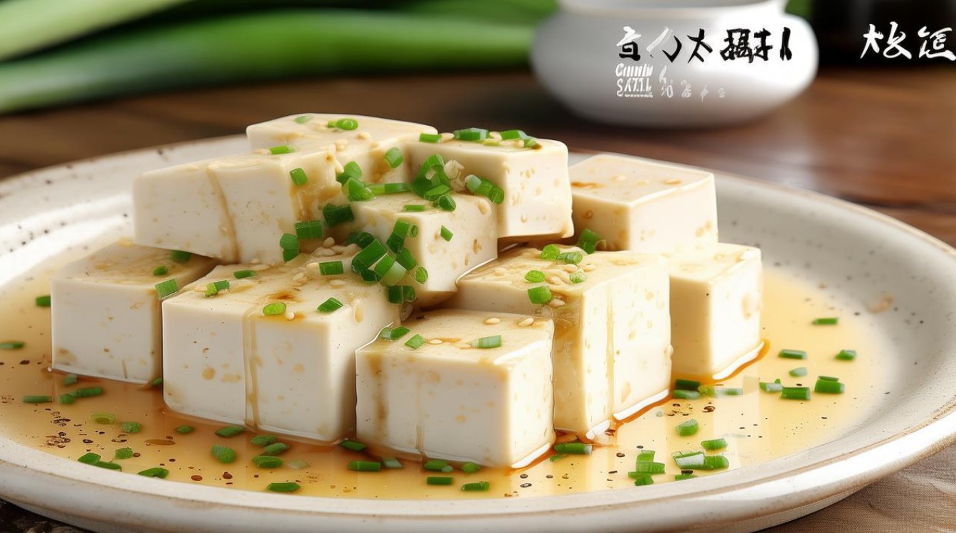 小葱凉拌豆腐怎么做