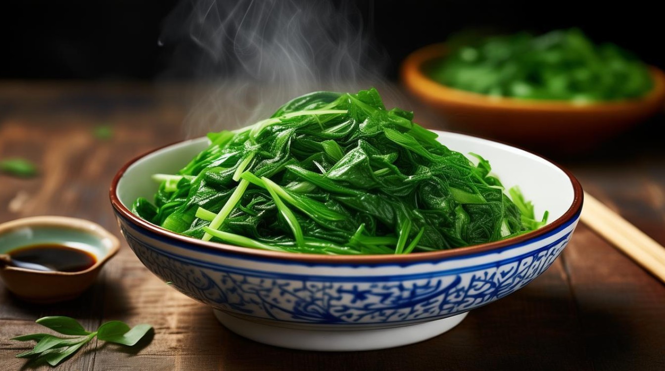 菠菜麦饭怎么做