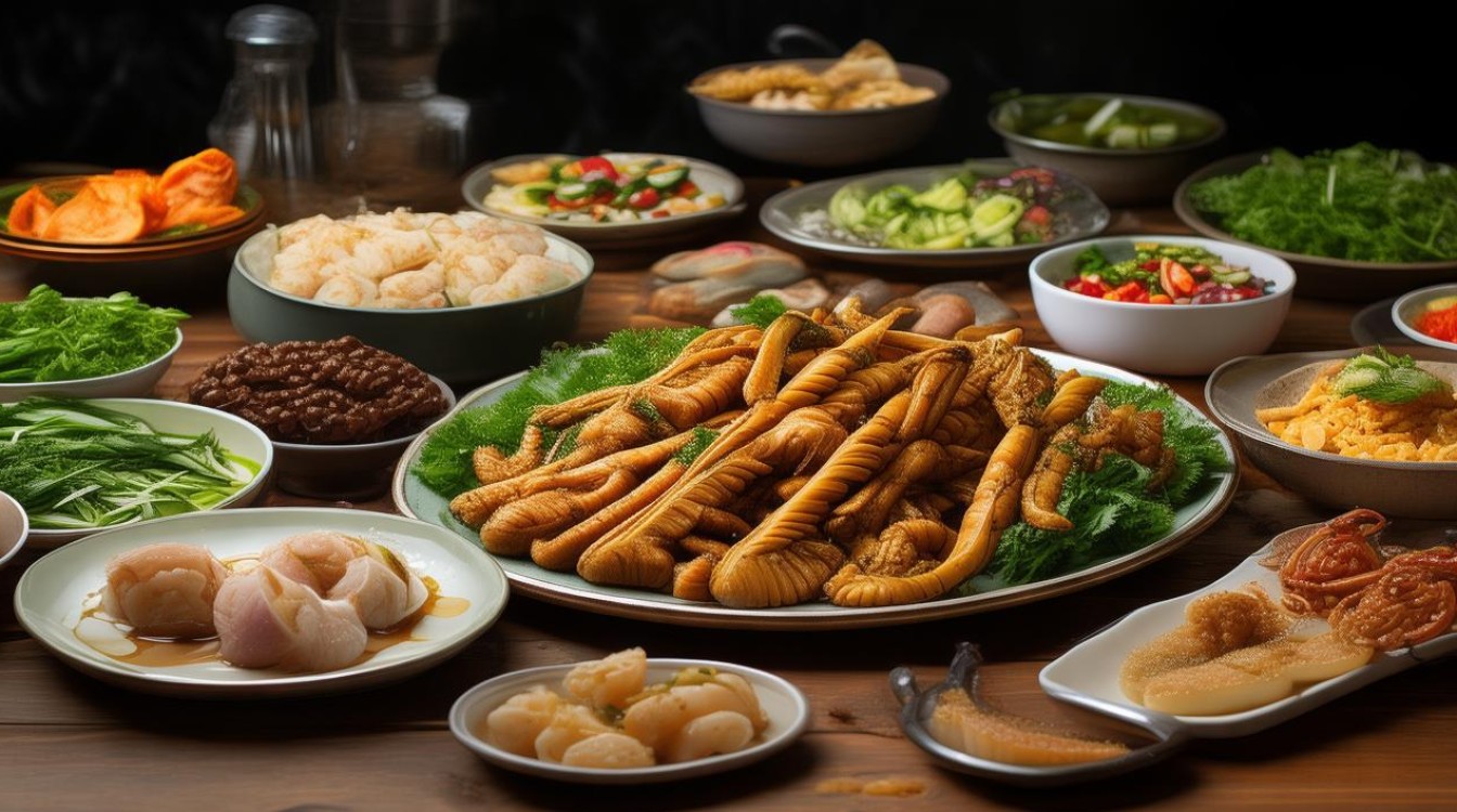 海参和哪些食物