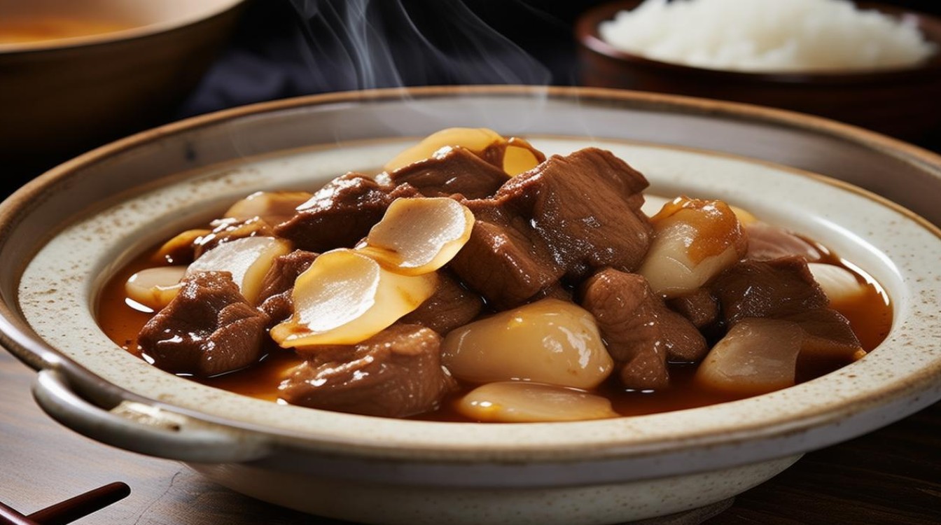 家常萝卜烧牛腩的做法