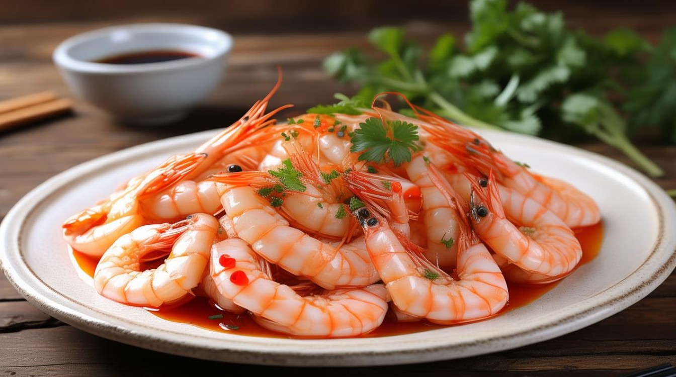家常白灼虾的做法
