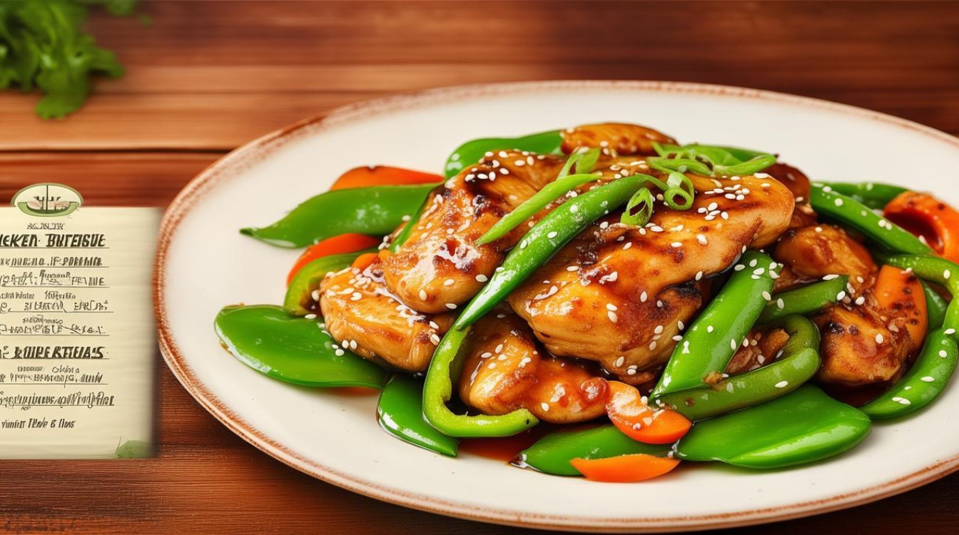 鸡胸肉的家常炒菜