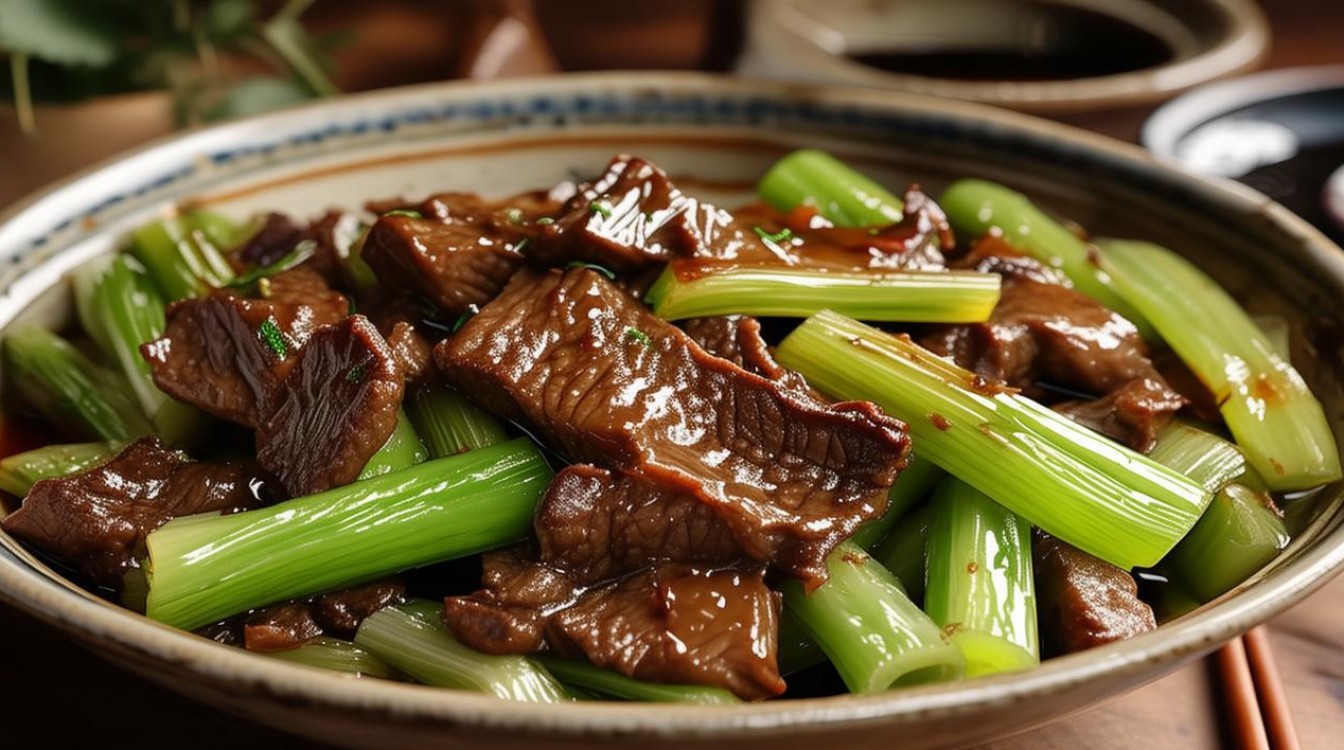 牛肉烧芹菜怎么做