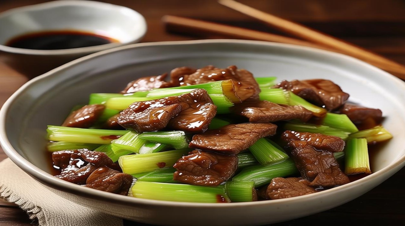 牛肉烧芹菜怎么做