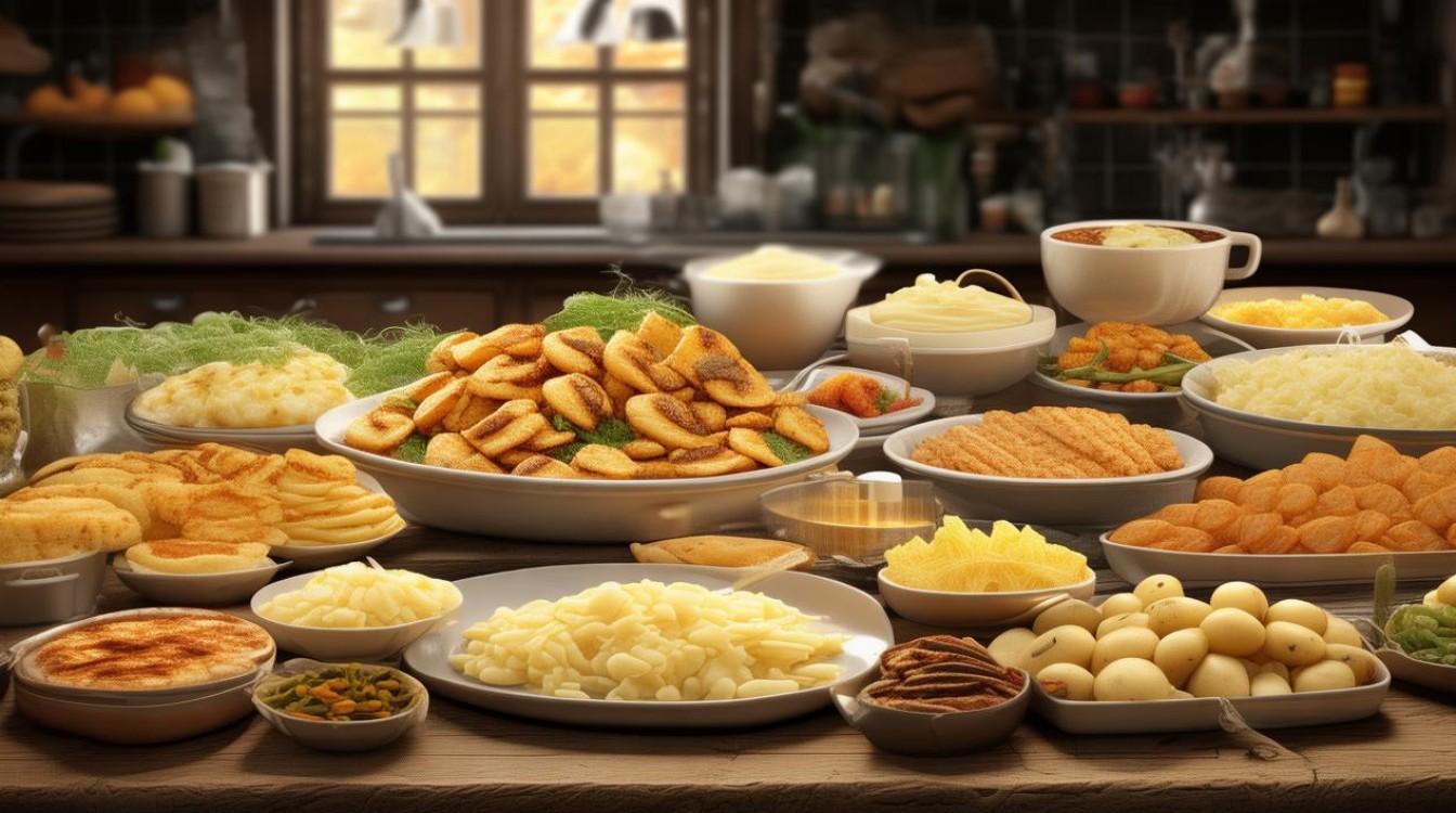 土豆能做哪些食品