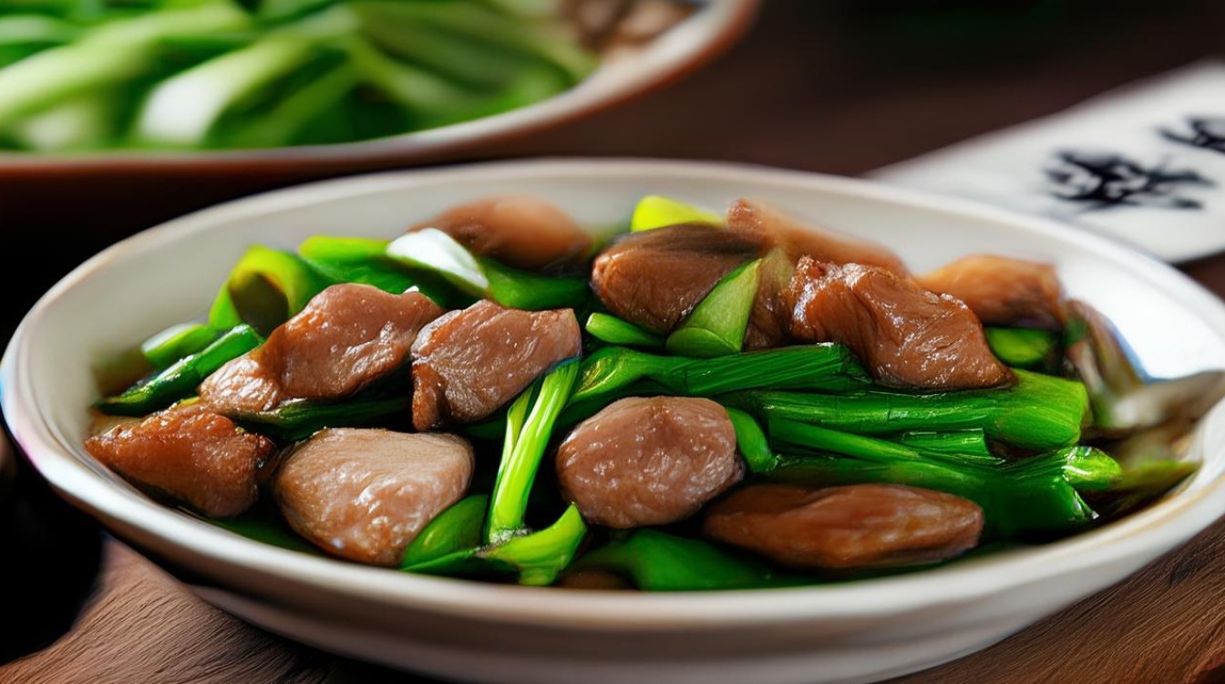 韭菜炒腰花怎么做
