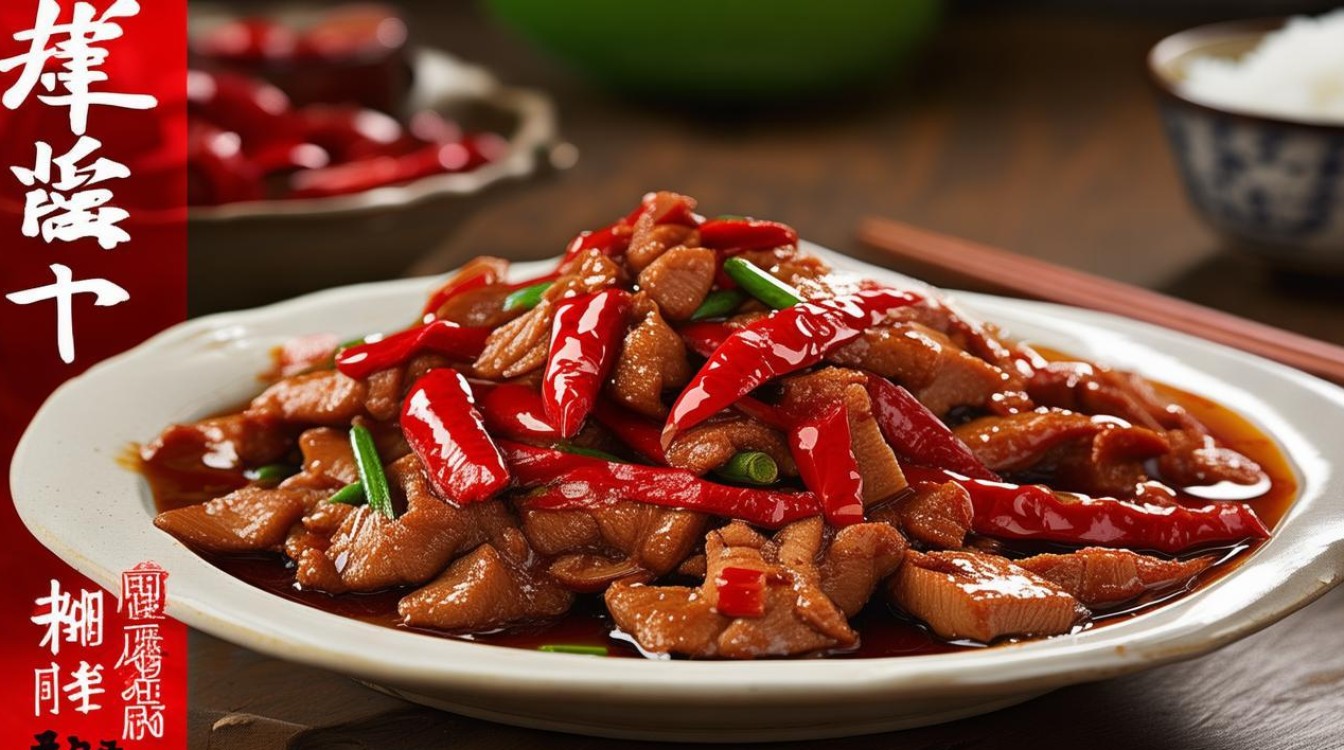 辣椒炒猪肉的家常做法